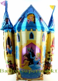 Luftballons-Prinzessinnen-Schloss-Princesses-Disney-Castle